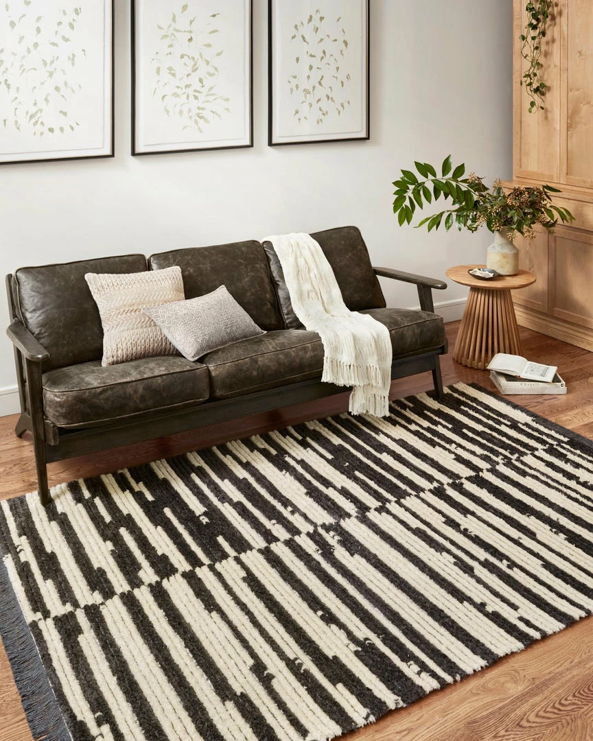 Best reviews of βοΈ LOLOI ALICE 03 RIBBED FRINGE RUG: CREAM, CHARCOAL π 6 LOLOI ALICE 03 RIBBED FRINGE RUG: CREAM, CHARCOAL
