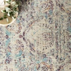 Loloi Rug ANASTASIA AF-05 SILVER / PLUM