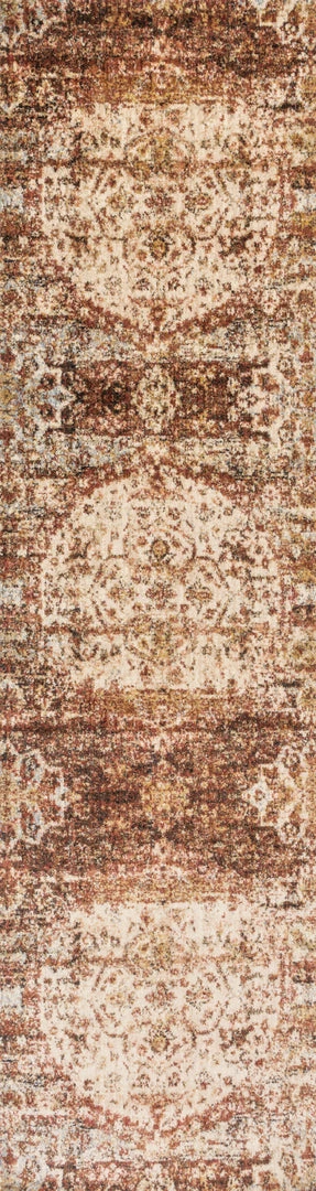 Deals ๐คฉ Loloi ANASTASIA AF-06 RUST / IVORY ๐ 3 Loloi ANASTASIA AF-06 RUST / IVORY