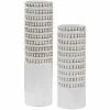 UTTERMOST ANGELOU WHITE CERAMIC VASES | SET OF 2