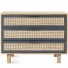 MOES ASHTON MANGO WOOD + CANE CHEST Bedroom