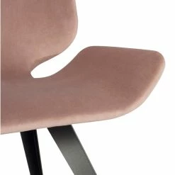 NUEVO ASTRID VELOUR VELVET DINING CHAIR