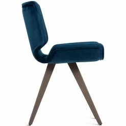 NUEVO ASTRID VELOUR VELVET DINING CHAIR