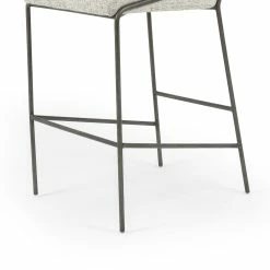 Hot Sale ๐ FOUR HANDS ASTRUD BAR STOOL: LYON PEWTER ๐ 16 FOUR HANDS ASTRUD BAR STOOL: LYON PEWTER