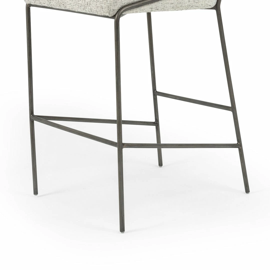 Hot Sale ๐ FOUR HANDS ASTRUD BAR STOOL: LYON PEWTER ๐ 8 FOUR HANDS ASTRUD BAR STOOL: LYON PEWTER
