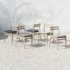 FOUR HANDS ATHERTON OUTDOOR DINING CHAIR: WASHED BROWN
