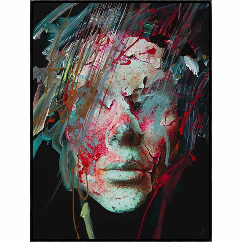 Deals π― L ART "ALTERED MASK" CANVAS ART Wall Art π 1 L ART "ALTERED MASK" CANVAS ART Wall Art