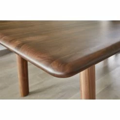 MOES MALIBU WALNUT WOOD DINING TABLE