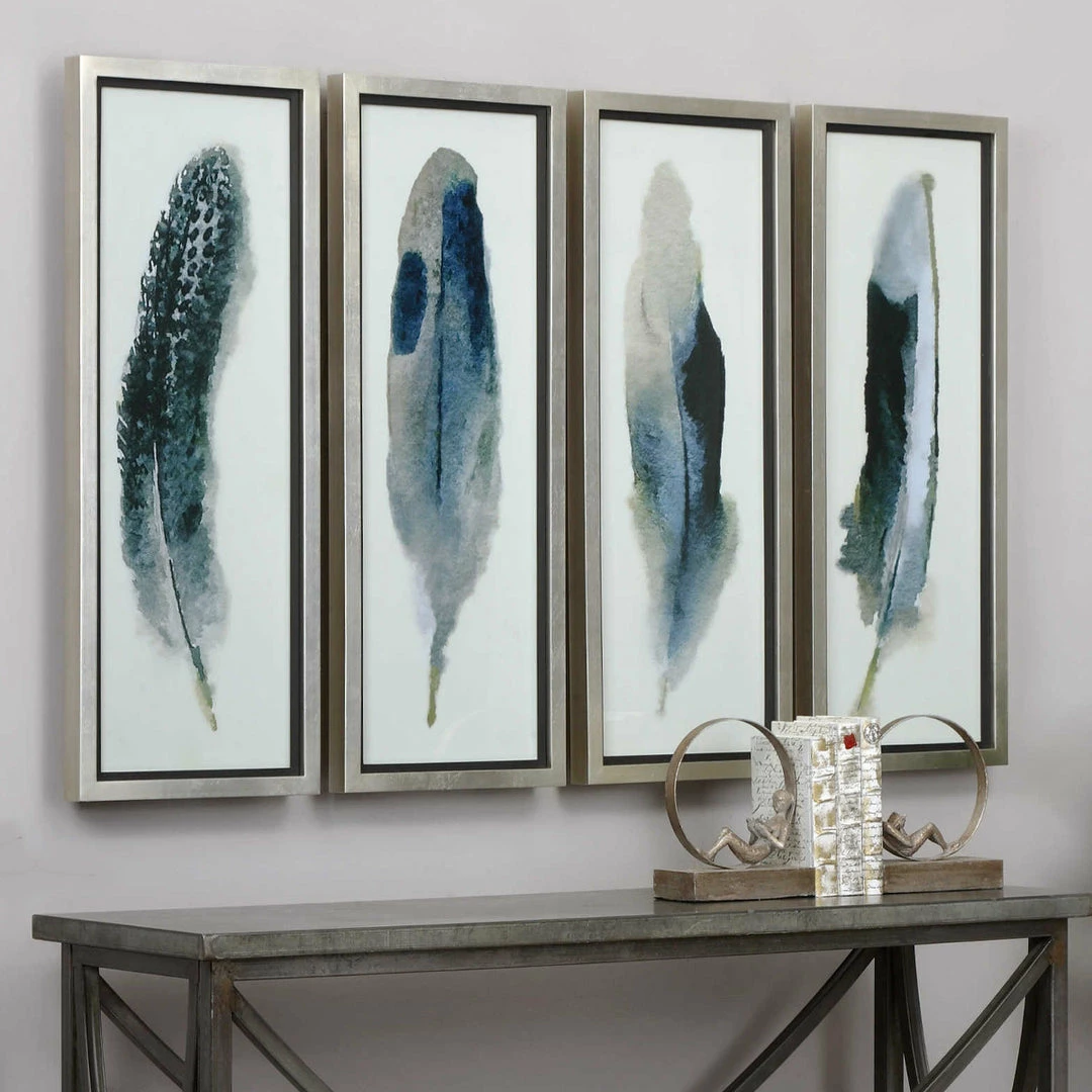 Top 10 โค๏ธ UTTERMOST "FEATHERED BEAUTY" GLASS FRAMED PRINTS | SET OF 4 ๐ 2 UTTERMOST "FEATHERED BEAUTY" GLASS FRAMED PRINTS | SET OF 4