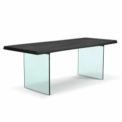 Hot Sale ๐ฏ URBIA Kitchen + Dining BROOKS LIVE EDGE DINING TABLE: EBONIZED ๐ 38 URBIA Kitchen + Dining BROOKS LIVE EDGE DINING TABLE: EBONIZED