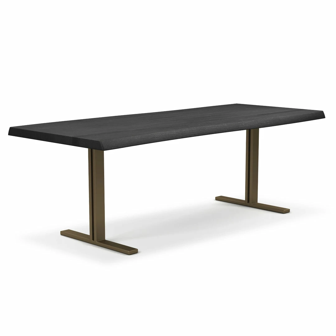 Hot Sale ๐ฏ URBIA Kitchen + Dining BROOKS LIVE EDGE DINING TABLE: EBONIZED ๐ 5 URBIA Kitchen + Dining BROOKS LIVE EDGE DINING TABLE: EBONIZED