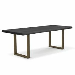 Hot Sale ๐ฏ URBIA Kitchen + Dining BROOKS LIVE EDGE DINING TABLE: EBONIZED ๐ 30 URBIA Kitchen + Dining BROOKS LIVE EDGE DINING TABLE: EBONIZED