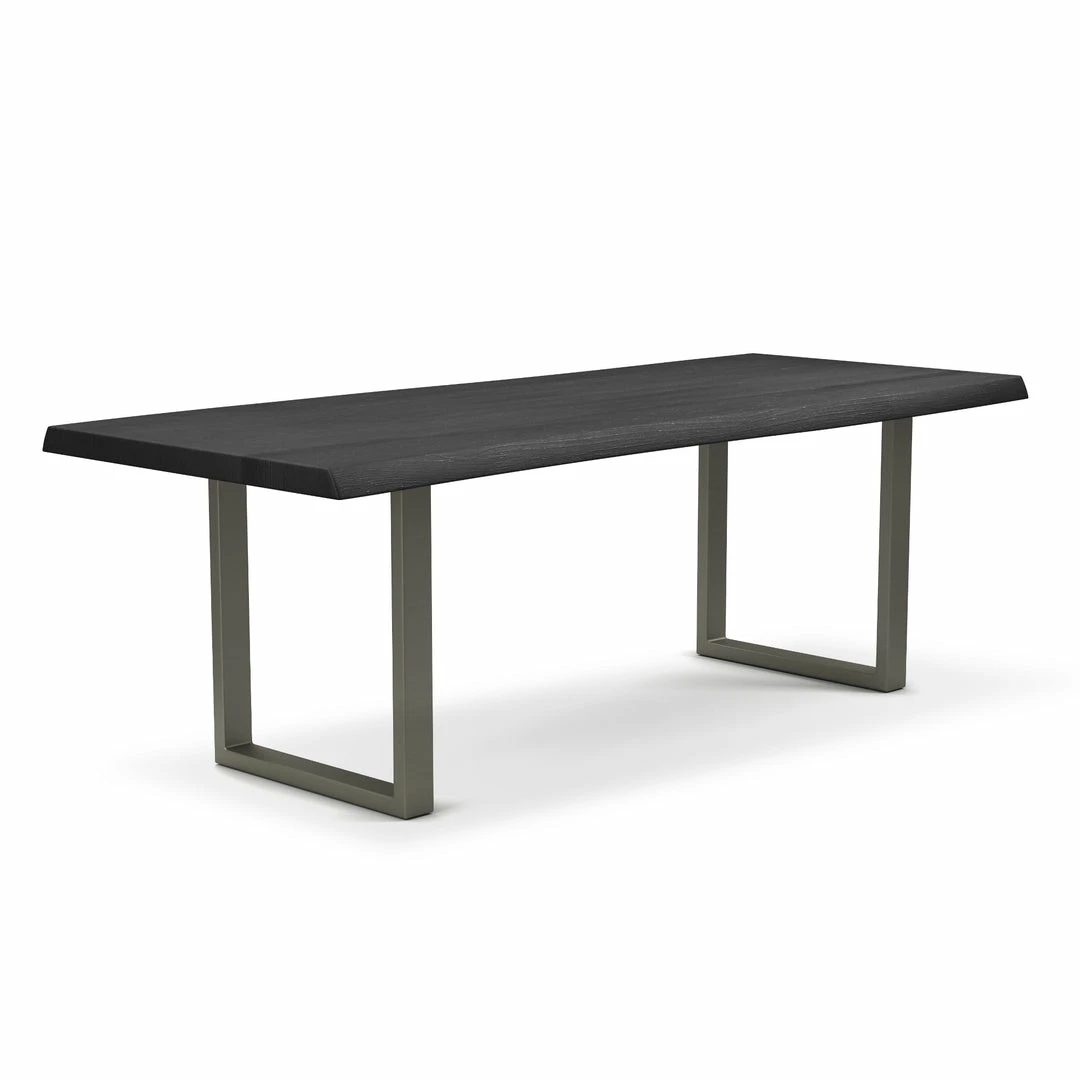 Hot Sale ๐ฏ URBIA Kitchen + Dining BROOKS LIVE EDGE DINING TABLE: EBONIZED ๐ 9 URBIA Kitchen + Dining BROOKS LIVE EDGE DINING TABLE: EBONIZED