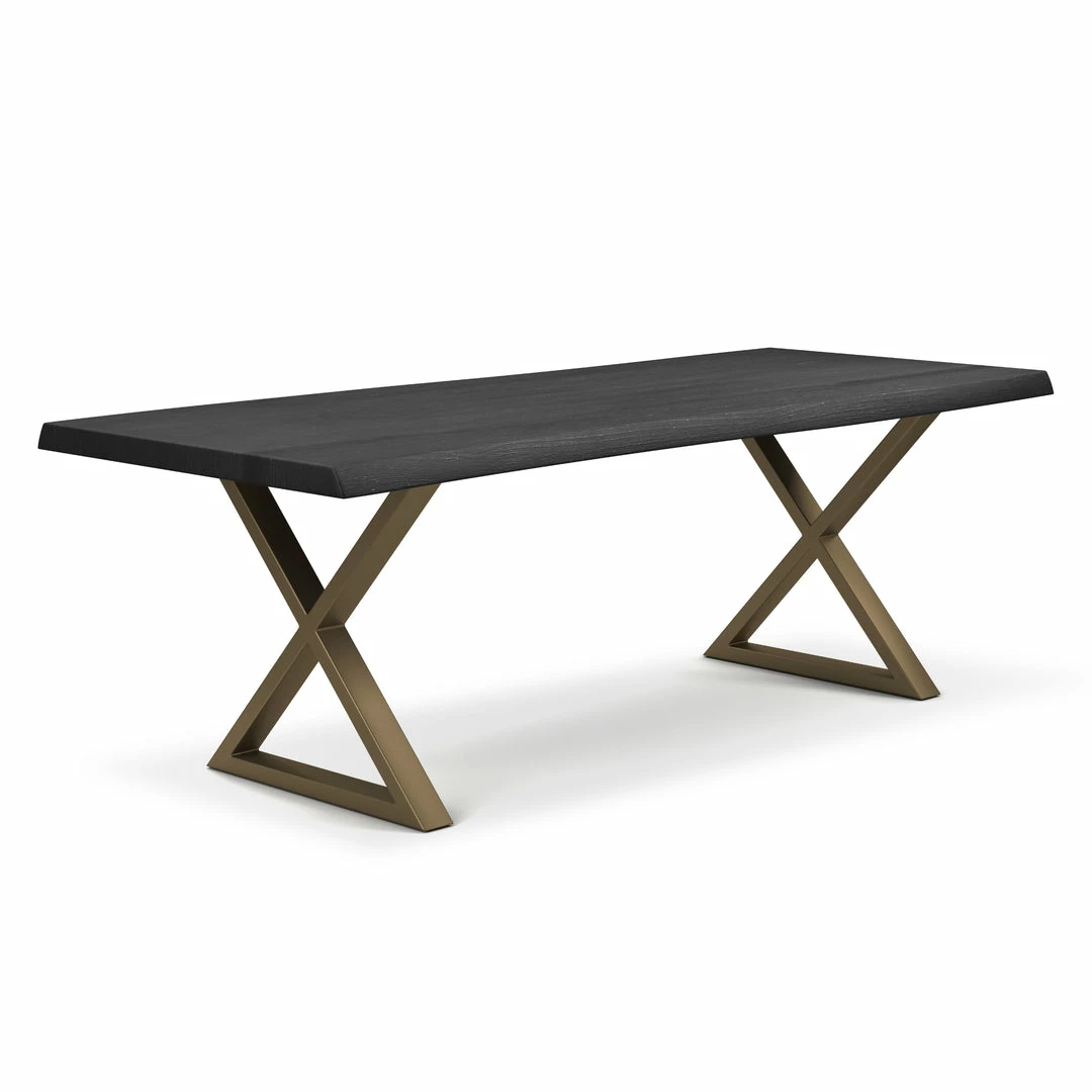 Hot Sale ๐ฏ URBIA Kitchen + Dining BROOKS LIVE EDGE DINING TABLE: EBONIZED ๐ 17 URBIA Kitchen + Dining BROOKS LIVE EDGE DINING TABLE: EBONIZED