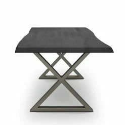 Hot Sale ๐ฏ URBIA Kitchen + Dining BROOKS LIVE EDGE DINING TABLE: EBONIZED ๐ 35 URBIA Kitchen + Dining BROOKS LIVE EDGE DINING TABLE: EBONIZED