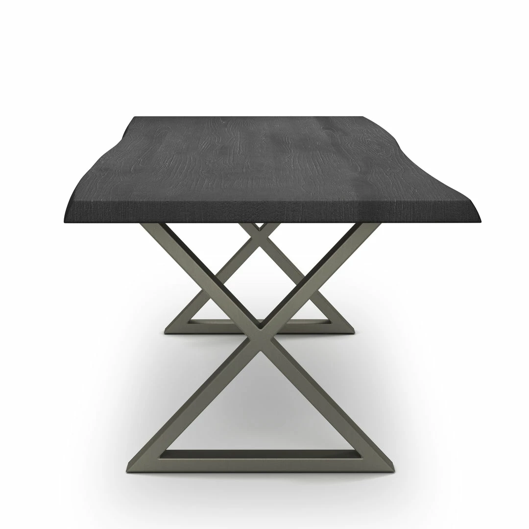 Hot Sale ๐ฏ URBIA Kitchen + Dining BROOKS LIVE EDGE DINING TABLE: EBONIZED ๐ 16 URBIA Kitchen + Dining BROOKS LIVE EDGE DINING TABLE: EBONIZED