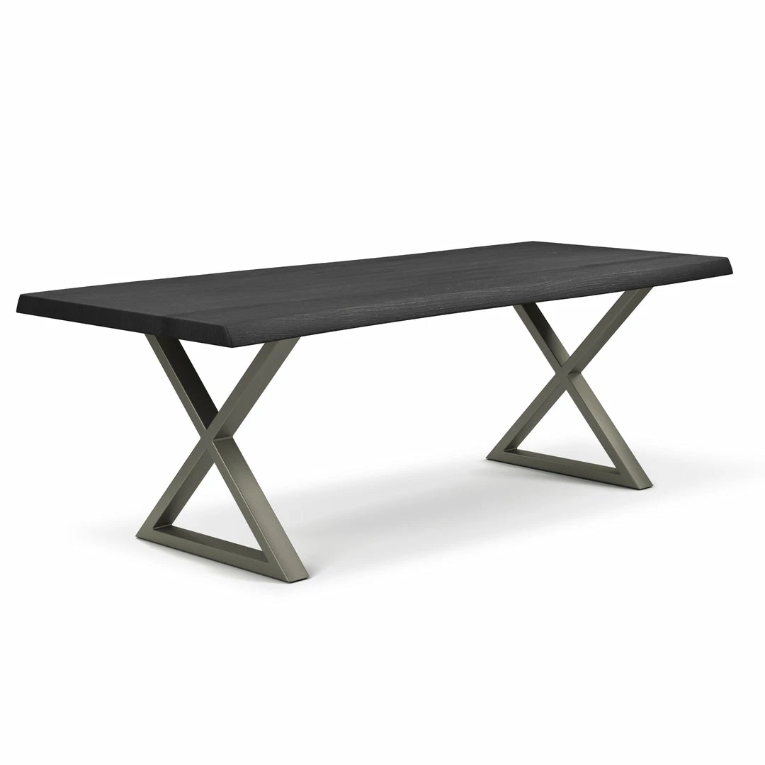 Hot Sale ๐ฏ URBIA Kitchen + Dining BROOKS LIVE EDGE DINING TABLE: EBONIZED ๐ 15 URBIA Kitchen + Dining BROOKS LIVE EDGE DINING TABLE: EBONIZED
