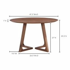 Coupon β MOES GODENZA DINING TABLE ROUND WALNUT Kitchen + Dining π 17 MOES GODENZA DINING TABLE ROUND WALNUT Kitchen + Dining