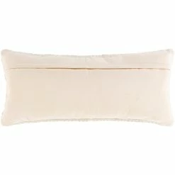 SURYA CELIO TEXTURED STRIPE LUMBAR PILLOW