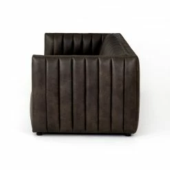 Promo π₯° FOUR HANDS Furniture AUGUSTINE CHANNEL TUFTED LEATHER SOFA π 11 FOUR HANDS Furniture AUGUSTINE CHANNEL TUFTED LEATHER SOFA