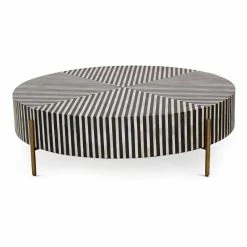 MOES Furniture CHAMEAU OPTICAL INLAY COFFEE TABLE