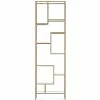 FOUR HANDS Living Room HELENA BRASS BOOKCASE 83"