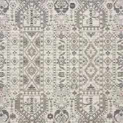LOLOI COLE 01 INDOOR-OUTDOOR RUG: IVORY, GREY