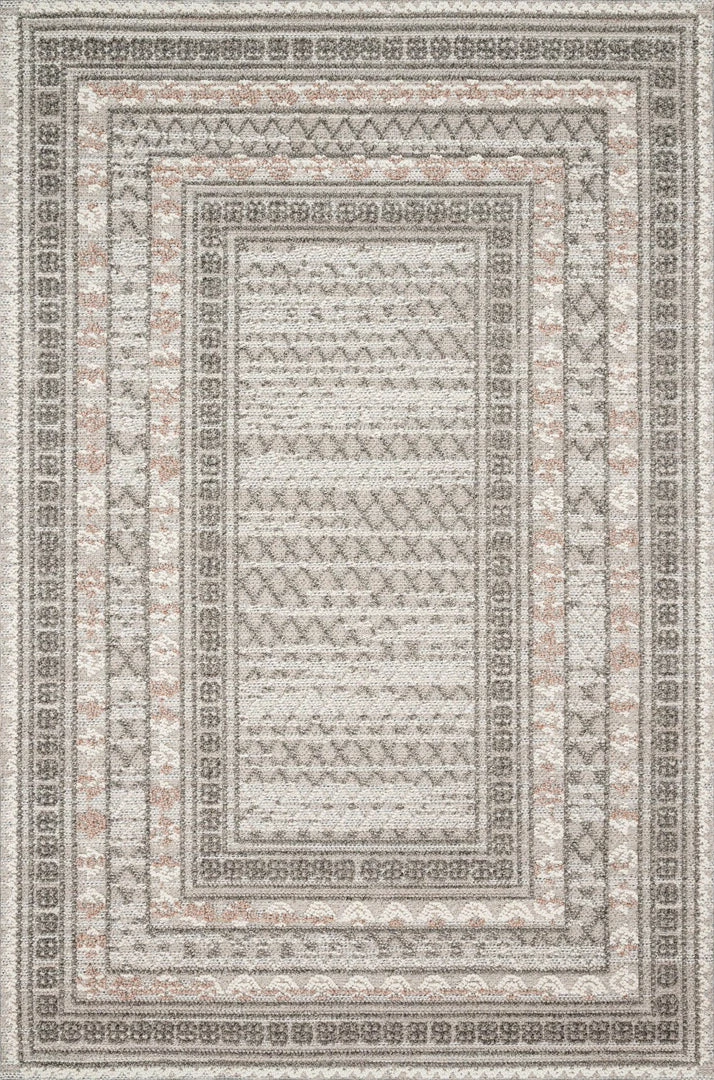 Hot Sale โค๏ธ LOLOI COLE 03 INDOOR-OUTDOOR RUG: GREY, BLUSH ๐ 1 LOLOI COLE 03 INDOOR-OUTDOOR RUG: GREY, BLUSH