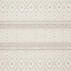 LOLOI COLE 04 INDOOR-OUTDOOR RUG: IVORY, SILVER