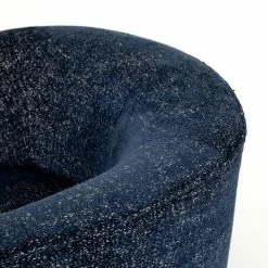 FOUR HANDS Living Room COMAL AZURE CHENILLE SWIVEL CHAIR