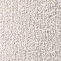 FOUR HANDS CORBIN CREAM BOUCLE + BRASS ACCENT CHAIR