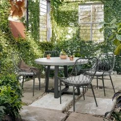 Deals π FOUR HANDS CYRUS 48"ROUND INDOOR-OUTDOOR DINING TABLE β¨ 9 FOUR HANDS CYRUS 48