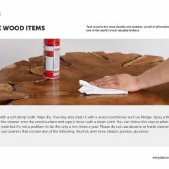 PHILLIPS COLLECTION TEAK CHUNK ROUND COFFEE TABLE: BLACK Furniture