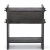 FOUR HANDS COLUMBUS NIGHTSTAND: DARK TOTEM Furniture