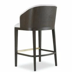 HOOKER CURATA UPHOLSTERED BAR STOOL: OPAL