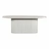 MOES DECO WHITE TERRAZZO OUTDOOR DINING TABLE