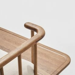 NUEVO Living Room DISTRIKT CREAM LINEN CHAISE SOFA