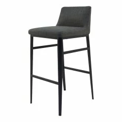 MOES DONOVAN BAR STOOL CHARCOAL Furniture