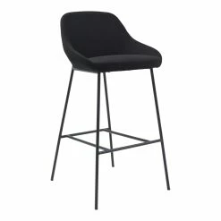 MOES DAX BAR STOOL BLACK Furniture