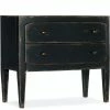 HOOKER FRENCH MARKET NIGHTSTAND: ANTIQUE BLACK