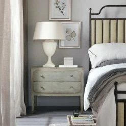 HOOKER Furniture FRENCH MARKET NIGHTSTAND: VINTAGE GREY