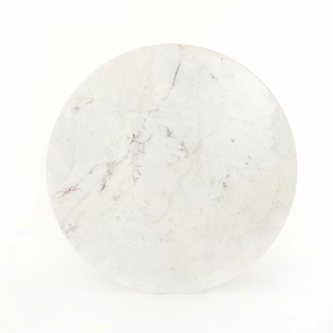 Best Pirce π FOUR HANDS GAGE ROUND WHITE MARBLE + BRASS DINING TABLE Furniture π₯° 4 FOUR HANDS GAGE ROUND WHITE MARBLE + BRASS DINING TABLE Furniture