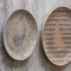UTTERMOST GAIA STONE WALL PLATES | SET OF 3 Wall Sculptures + Decor