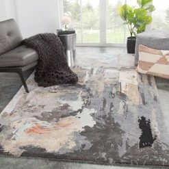 JAIPUR LUELLA WOOL + VISCOSE RUG: SANDSTONE MULTI