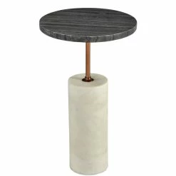 Best reviews of π― MOES DUSK BLACK+WHITE MARBLE ACCENT TABLE Furniture π 6 MOES DUSK BLACK+WHITE MARBLE ACCENT TABLE Furniture