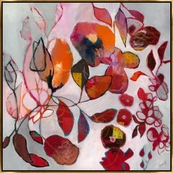 L ART Wall Art "GIVE ME A PIECE OF YOUR HEART" CANVAS ART