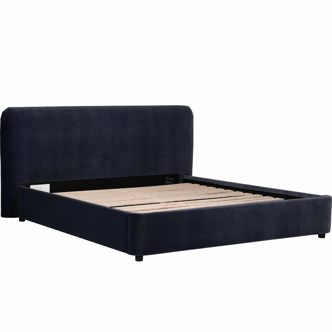 Flash Sale β MOES HAVANA NAVY VELVET UPHOLSTERED PLATFORM BED Furniture π 3 MOES HAVANA NAVY VELVET UPHOLSTERED PLATFORM BED Furniture