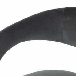 FOUR HANDS Furniture HAWKINS CHARCOAL VELVET DINING CHAIR