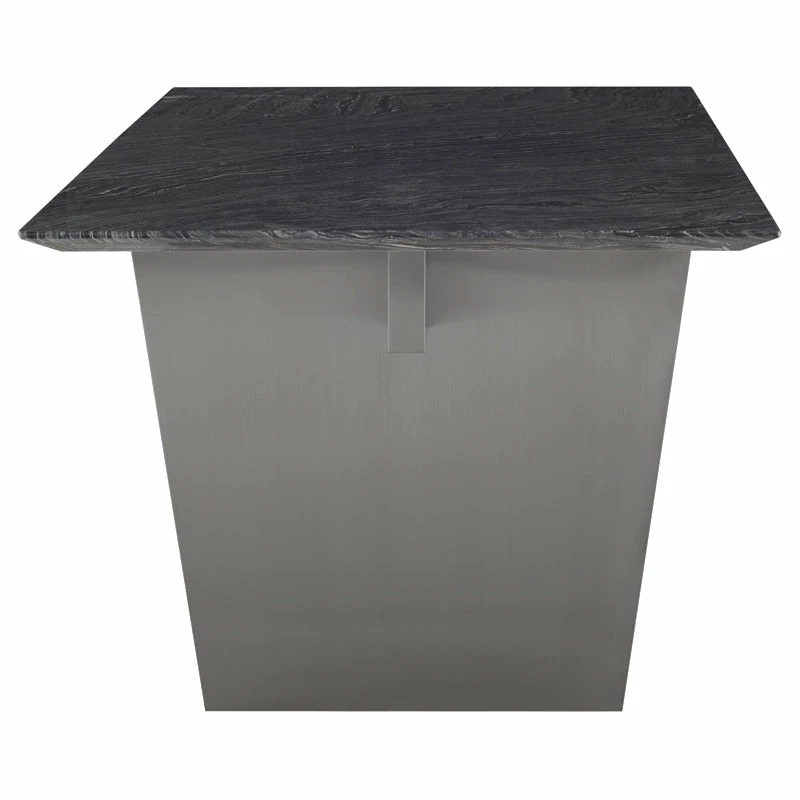 Cheapest ๐ฅฐ NUEVO Kitchen + Dining AIDEN BLACK MARBLE + STEEL DINING TABLE | 6.5' ๐ 12 NUEVO Kitchen + Dining AIDEN BLACK MARBLE + STEEL DINING TABLE | 6.5'