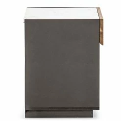 Brand new 🔔 FOUR HANDS HOLLAND SMOKED OAK + MARBLE TOP NIGHTSTAND Furniture ❤️ 12 FOUR HANDS HOLLAND SMOKED OAK + MARBLE TOP NIGHTSTAND Furniture